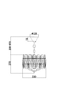 Maytoni Modern Suite Подвесной светильник цвет: латунь MOD122PL-03BS