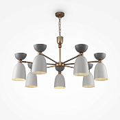 Maytoni Modern Cloches Подвесной светильник цвет: латунь MOD113PL-07W