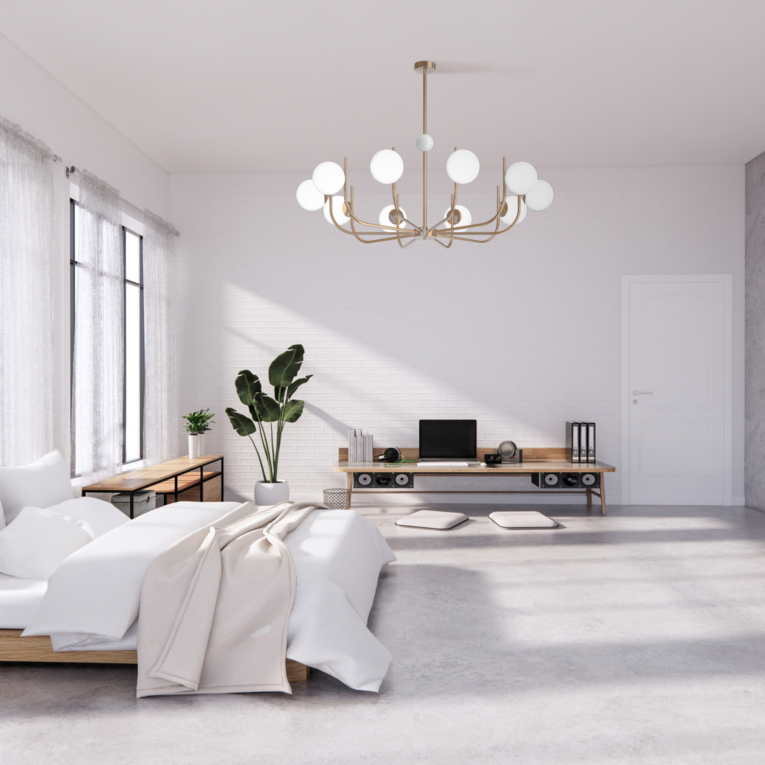 Maytoni Modern Rendez-vous Подвесной светильник цвет: латунь MOD109PL-10BS