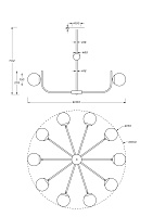 Maytoni Modern Rendez-vous Подвесной светильник цвет: латунь MOD109PL-10BS