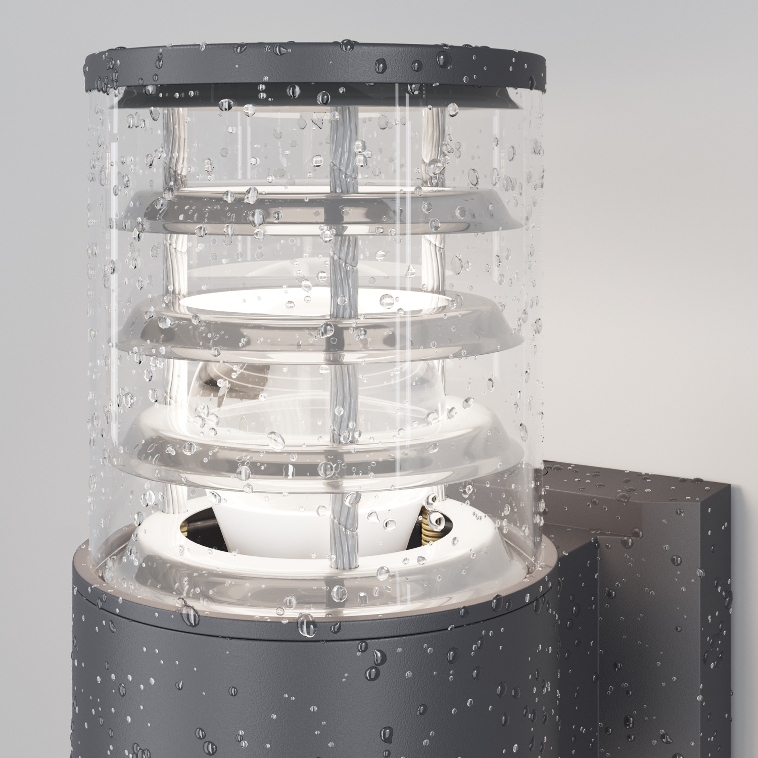 Maytoni Outdoor Bronx Настенный светильник (бра) цвет: серый O576WL-01GR