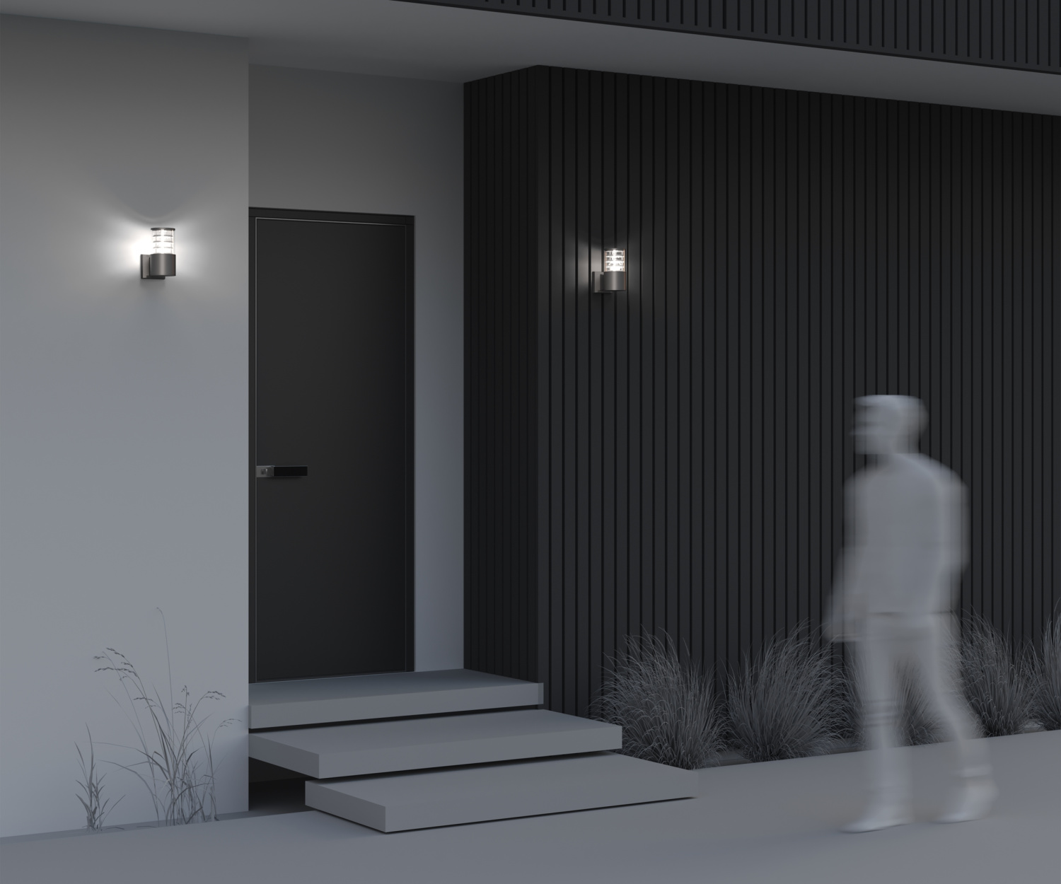 Maytoni Outdoor Bronx Настенный светильник (бра) цвет: серый O576WL-01GR