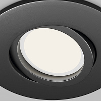 Maytoni Technical Wink Встраиваемый светильник цвет: черный DL061-GU10-B