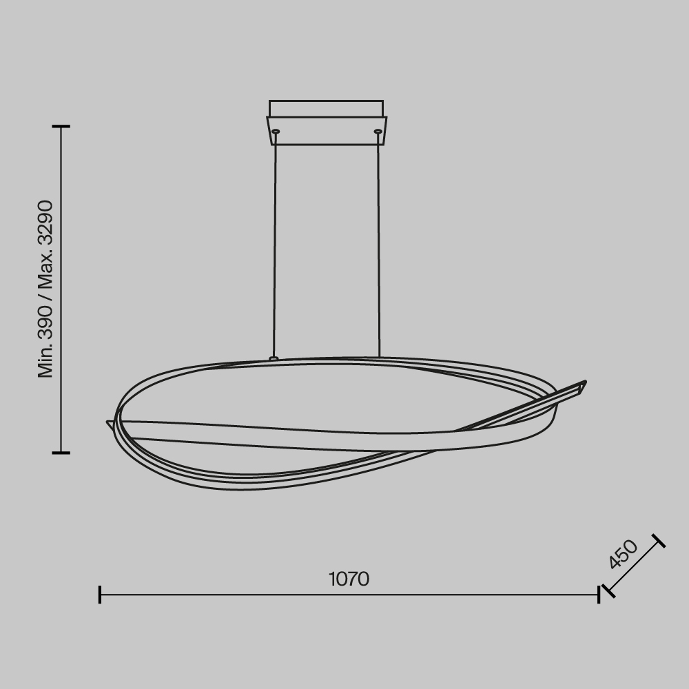 Maytoni Modern Plons Подвесной светильник цвет: латунь MOD283PL-L40BS3K