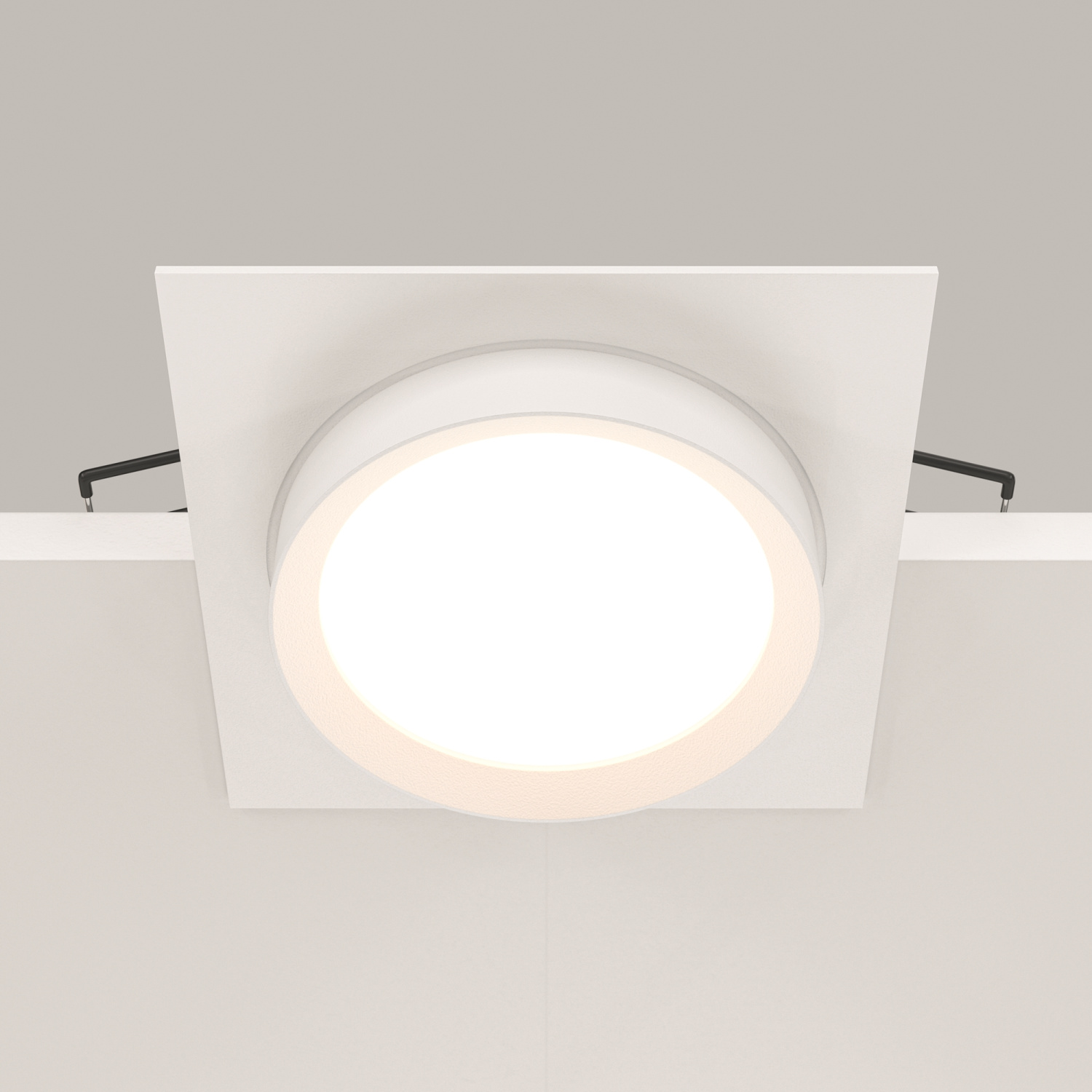 Maytoni Technical Hoop Встраиваемый светильник цвет: белый DL086-GX53-SQ-W