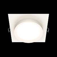 Maytoni Technical Hoop Встраиваемый светильник цвет: белый DL086-GX53-SQ-W