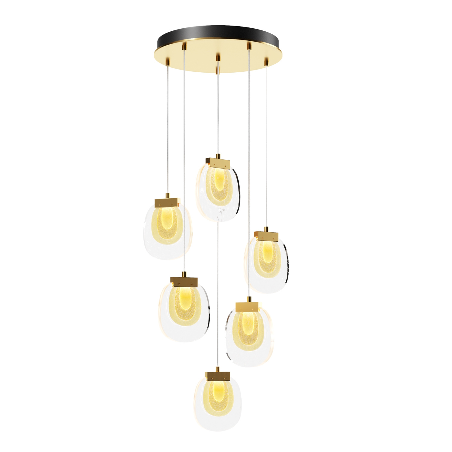 Maytoni Modern Biology Подвесной светильник цвет: латунь MOD367PL-L18BBSK