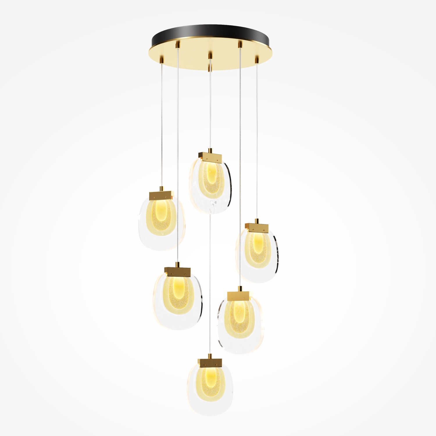 Maytoni Modern Biology Подвесной светильник цвет: латунь MOD367PL-L18BBSK