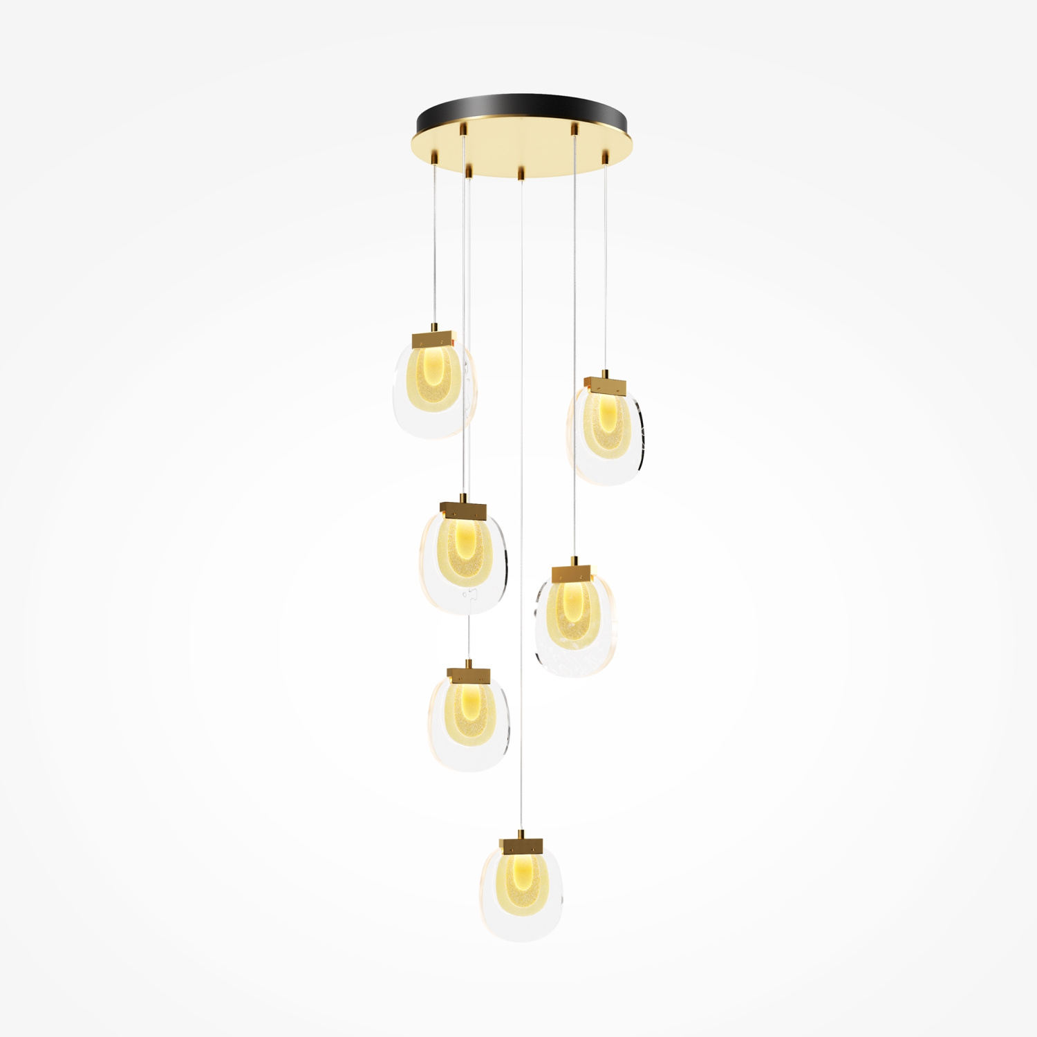 Maytoni Modern Biology Подвесной светильник цвет: латунь MOD367PL-L18BBSK