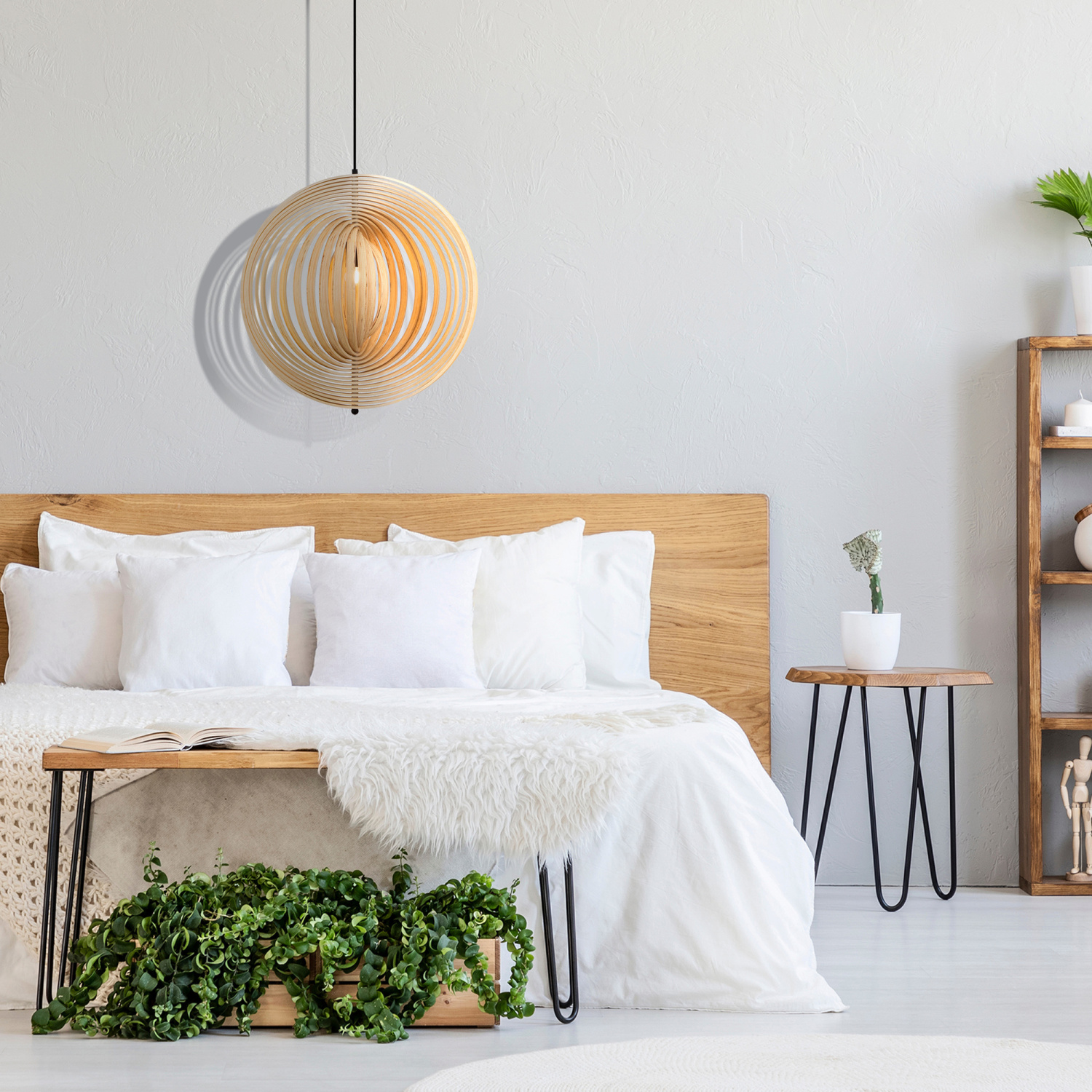 Maytoni Modern Roots Подвесной светильник цвет: черный MOD197PL-01W2