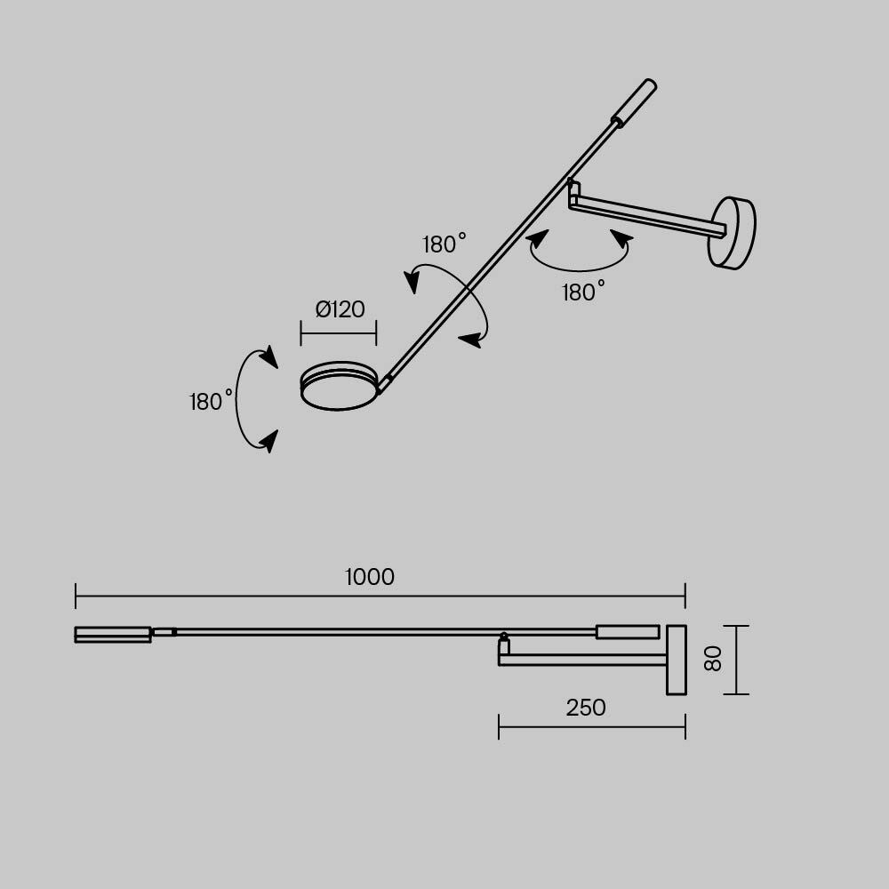 Maytoni Modern Fad Настенный светильник (бра) цвет: белый MOD070WL-L6W3K