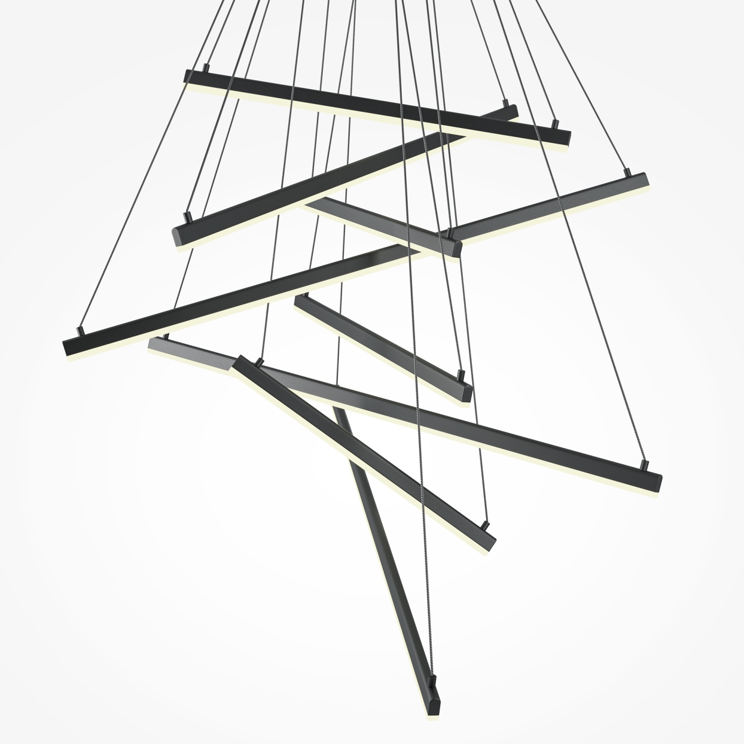 Maytoni Modern Line Подвесной светильник цвет: черный MOD016PL-L96BK