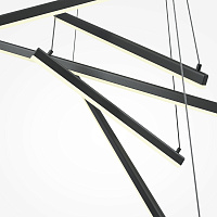 Maytoni Modern Line Подвесной светильник цвет: черный MOD016PL-L96BK
