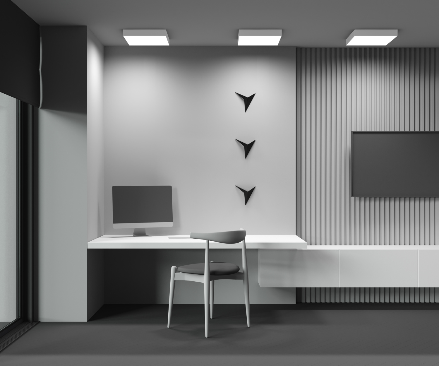 Maytoni Technical Zon Потолочный светильник цвет: белый C032CL-45W3K-SQ-W