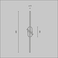 Maytoni Modern Renaissance Настенный светильник (бра) цвет: латунь MOD256WL-L5BS3K1