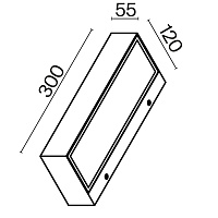 Maytoni Outdoor Lot Настенный светильник (бра) цвет: белый O428WL-L20W3K