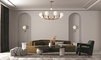 Maytoni Modern Rendez-vous Подвесной светильник цвет: латунь MOD109PL-08BS