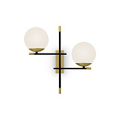 Maytoni Modern Nostalgia Настенный светильник (бра) цвет: черный и золото MOD048WL-02G