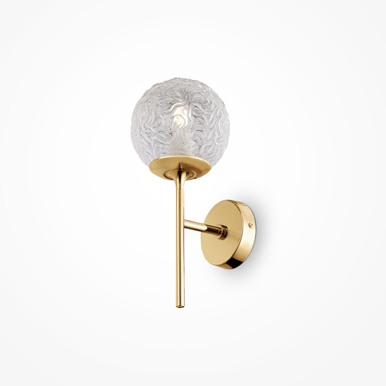 Maytoni Modern Ligero Настенный светильник (бра) цвет: латунь MOD061WL-01BS