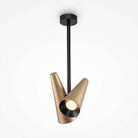 Maytoni Modern Giro Потолочный светильник цвет: латунь MOD095CL-02BS