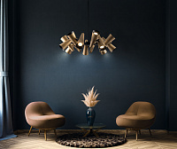 Maytoni Modern Giro Подвесной светильник цвет: латунь MOD095PL-14BS