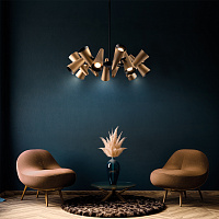 Maytoni Modern Giro Подвесной светильник цвет: латунь MOD095PL-14BS