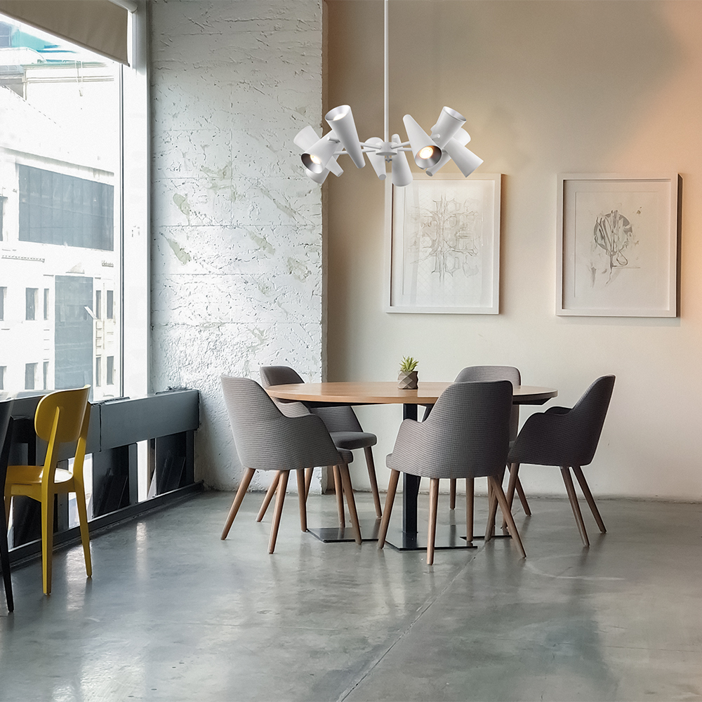 Maytoni Modern Giro Подвесной светильник цвет: белый MOD095PL-10W