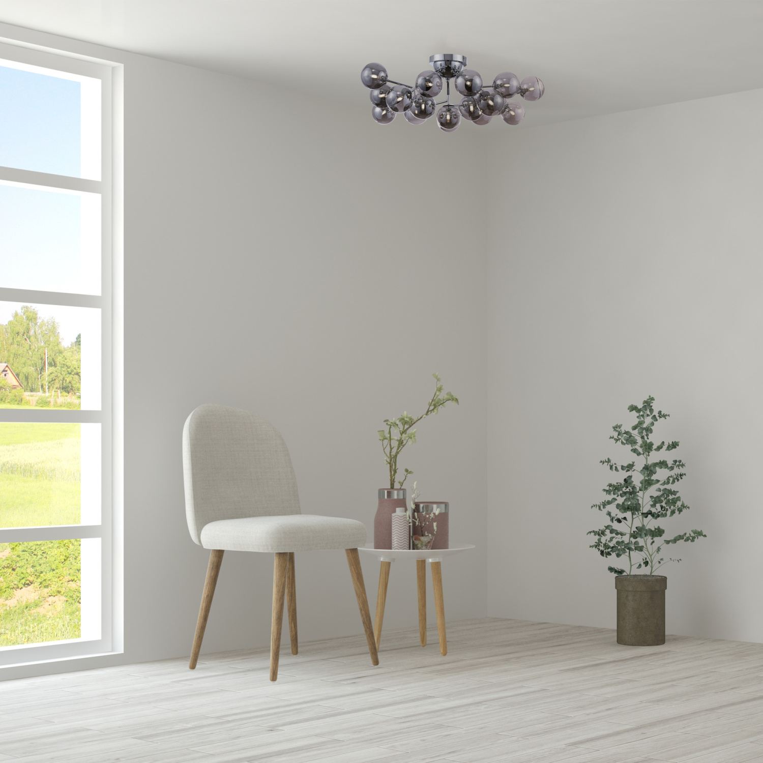 Maytoni Modern Dallas Потолочный светильник цвет: хром MOD545PL-20CH