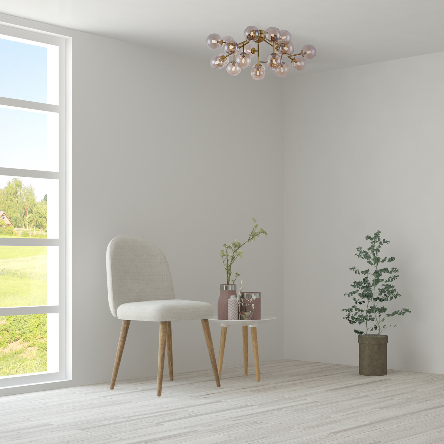 Maytoni Modern Dallas Потолочный светильник цвет: золото MOD545PL-20G