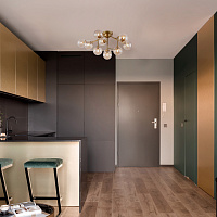 Maytoni Modern Dallas Потолочный светильник цвет: золото MOD545PL-12G