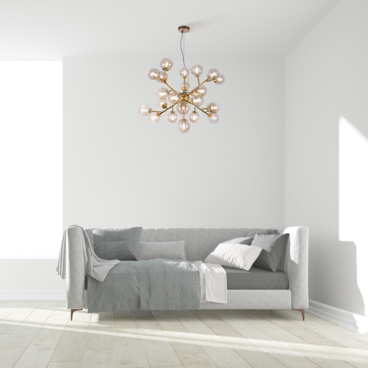 Maytoni Modern Dallas Подвесной светильник цвет: золото MOD545PL-24G