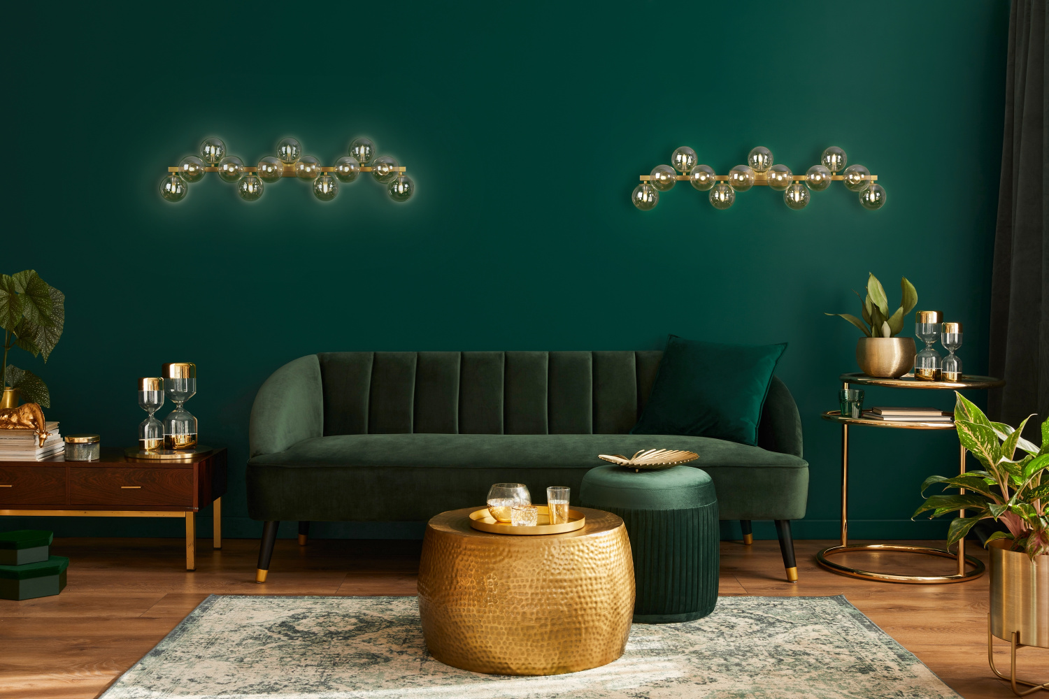 Maytoni Modern Dallas Настенный светильник (бра) цвет: матовое золото MOD545WL-13G