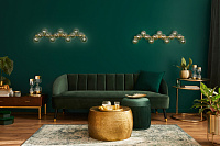 Maytoni Modern Dallas Настенный светильник (бра) цвет: матовое золото MOD545WL-13G