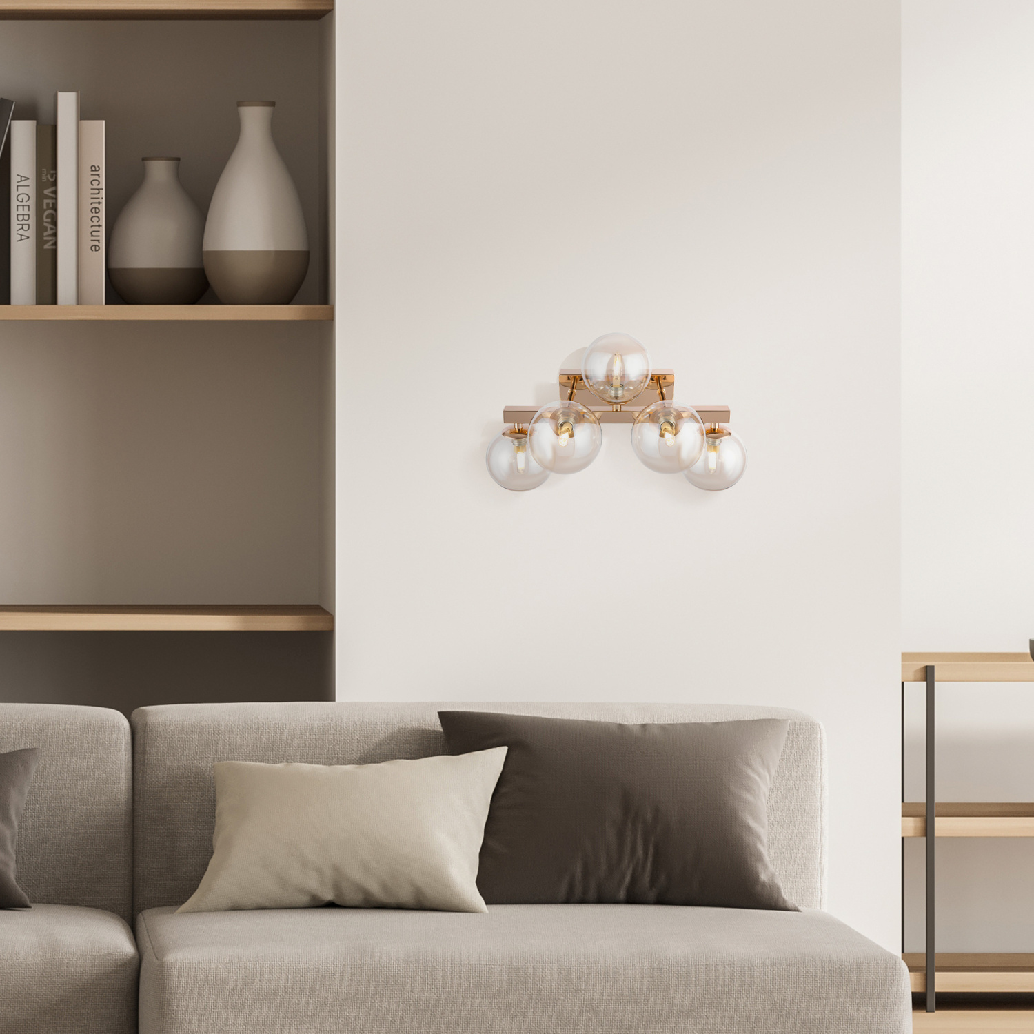 Maytoni Modern Dallas Настенный светильник (бра) цвет: золото MOD547WL-05G