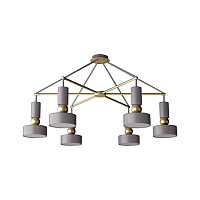 Maytoni Modern Void Подвесной светильник цвет: серебро MOD030PL-06GR