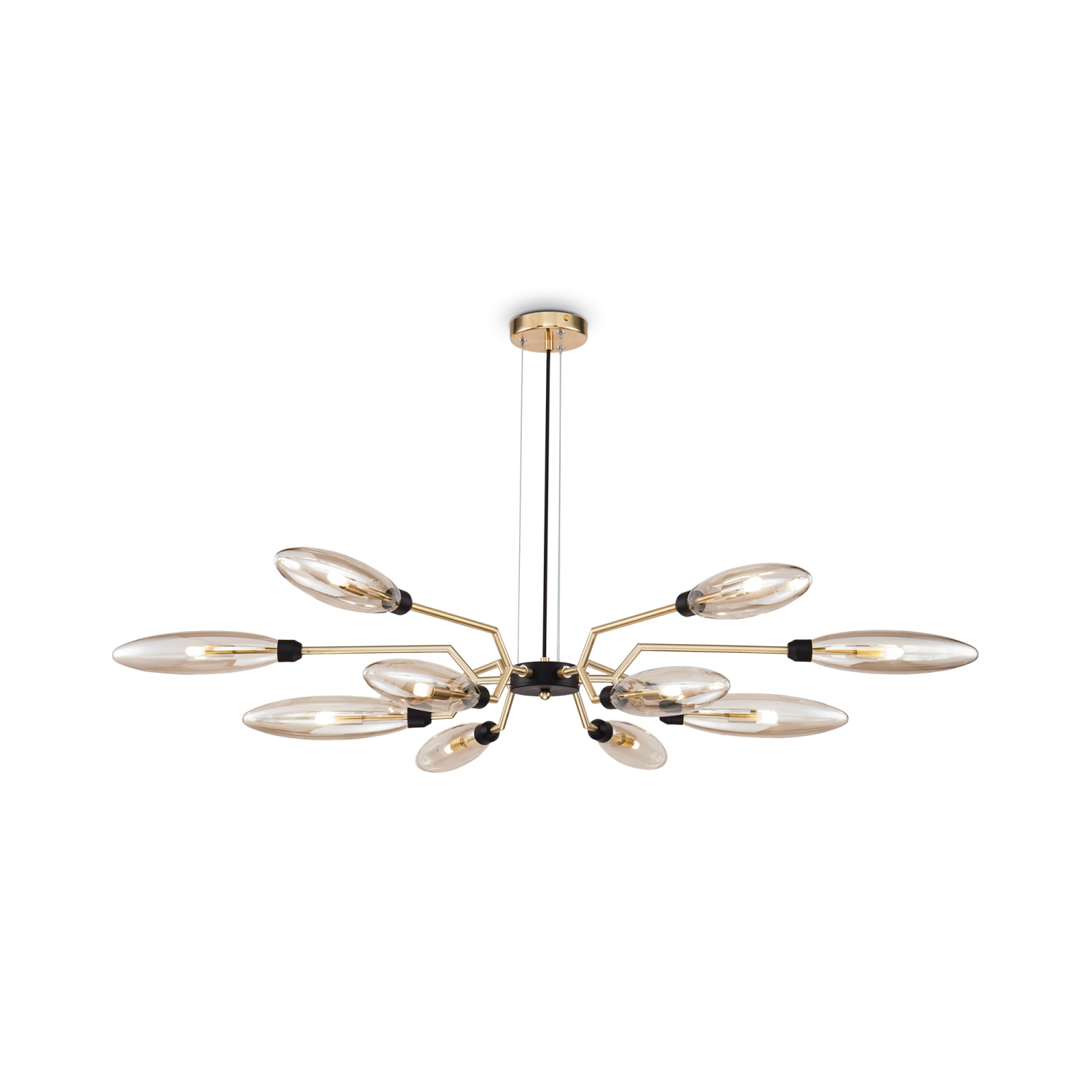 Maytoni Modern Ventura Подвесной светильник цвет: золото MOD012CL-12G