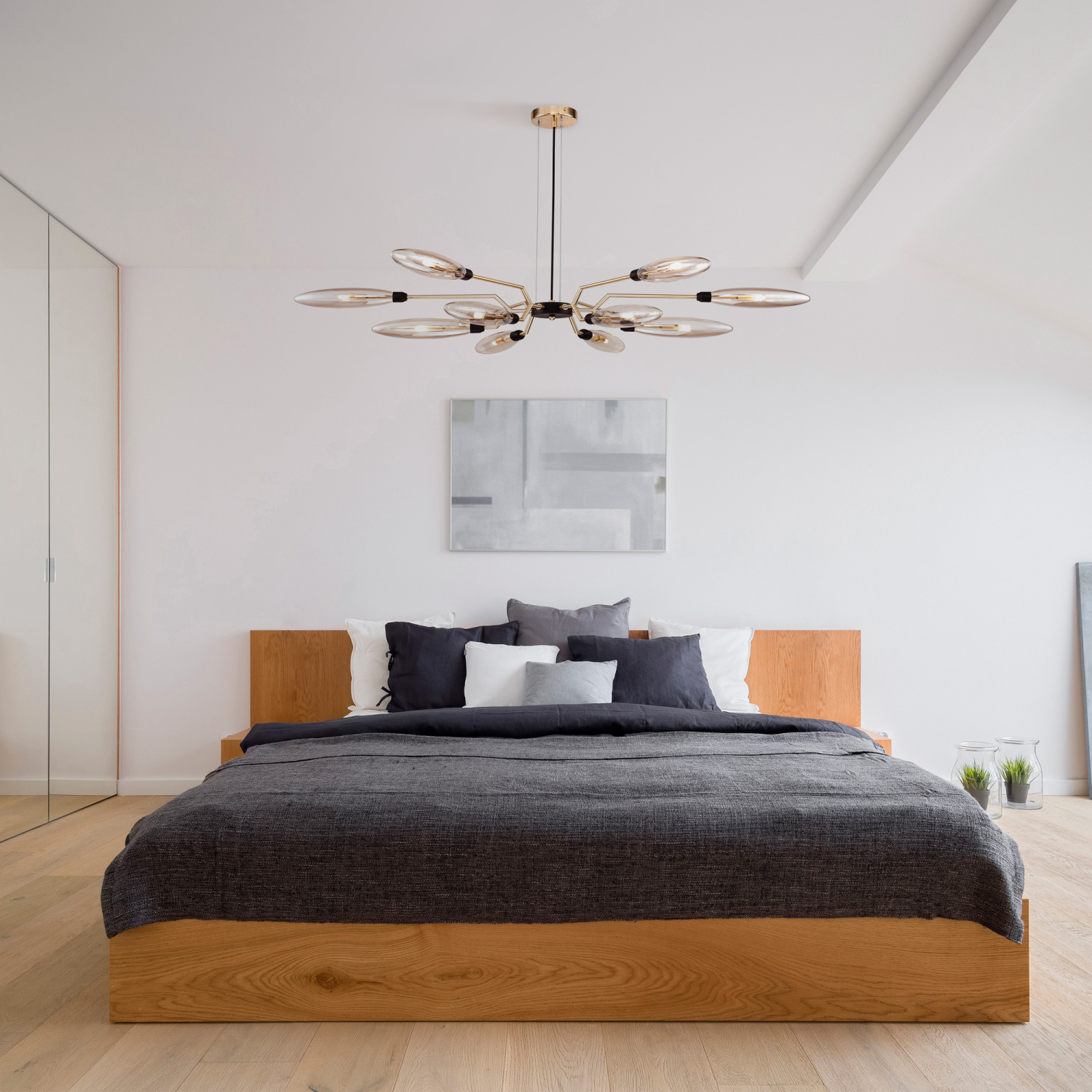 Maytoni Modern Ventura Подвесной светильник цвет: золото MOD012CL-12G