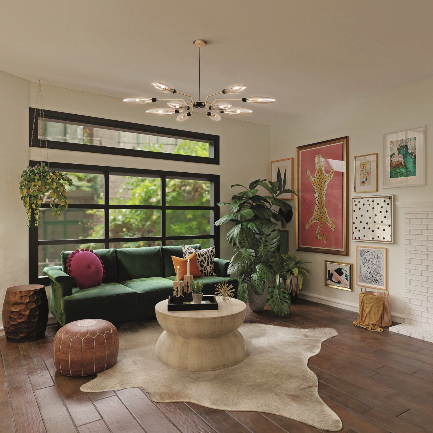 Maytoni Modern Ventura Подвесной светильник цвет: золото MOD012CL-12G