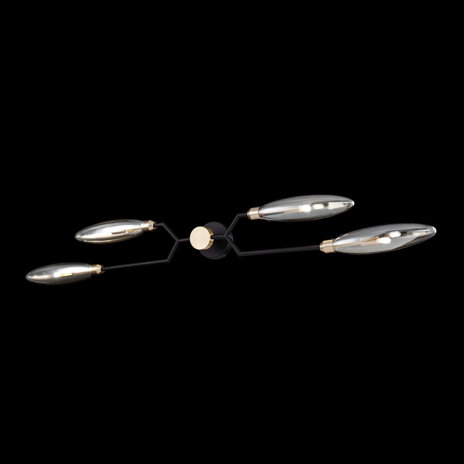 Maytoni Modern Ventura Настенный светильник (бра) цвет: золото MOD012WL-04G