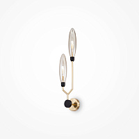 Maytoni Modern Ventura Настенный светильник (бра) цвет: золото MOD012WL-02G