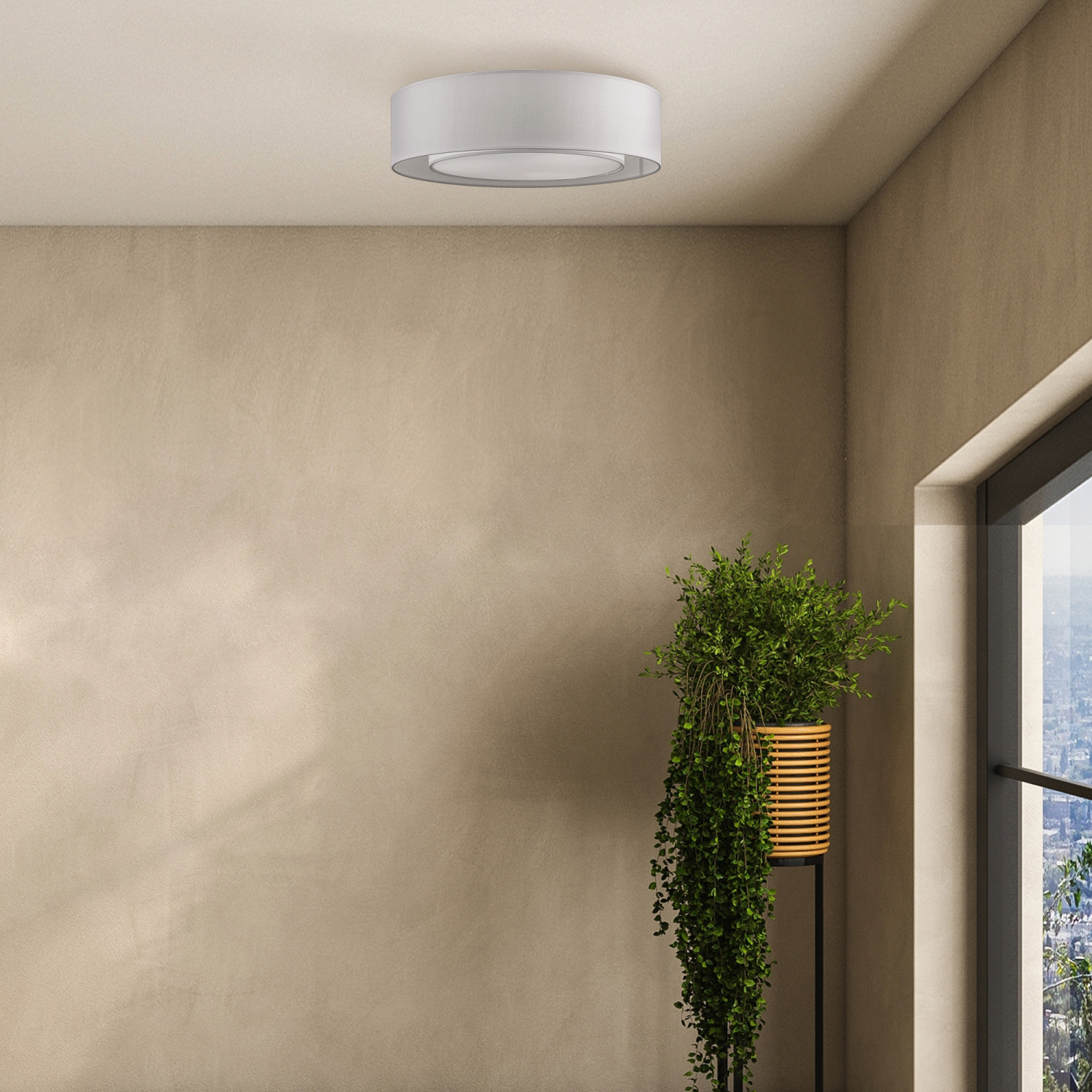 Maytoni Modern Bergamo Потолочный светильник цвет: хром MOD617CL-04GR