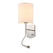 Maytoni Modern Bergamo Настенный светильник (бра) цвет: хром MOD617WL-01CH