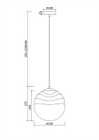 Maytoni Modern Vinare Подвесной светильник цвет: никель P074PL-01N