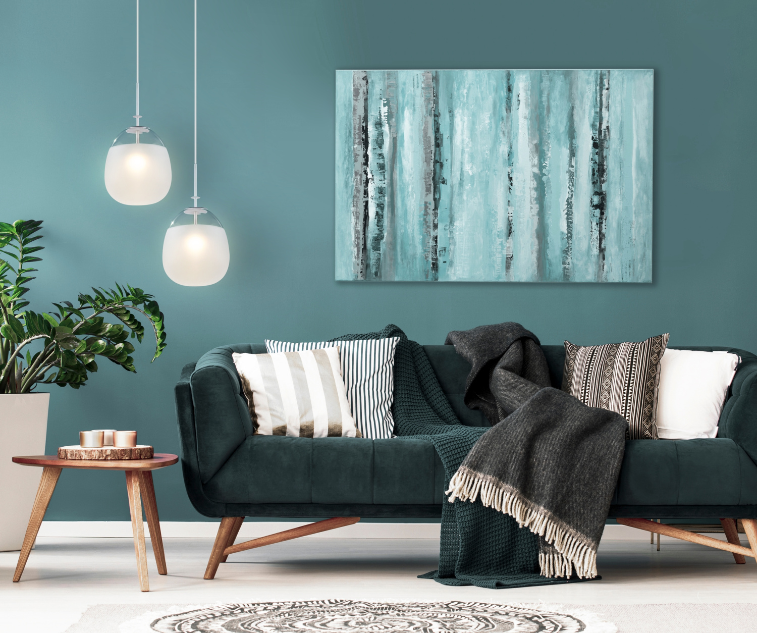 Maytoni Modern Lune Подвесной светильник цвет: белый P072PL-L5W3K