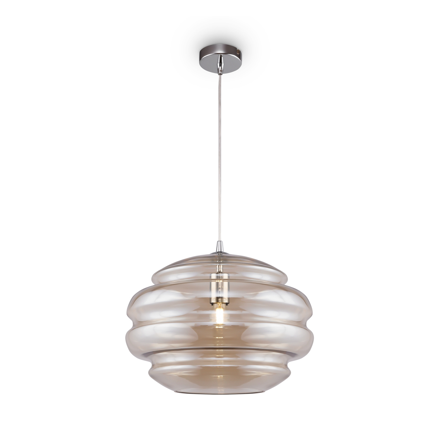 Maytoni Modern Ruche Подвесной светильник цвет: хром P078PL-01CG