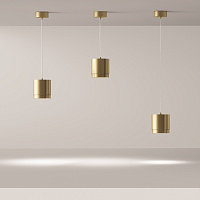 Maytoni Technical Polar Подвесной светильник цвет: матовое золото P088PL-GX53-MG