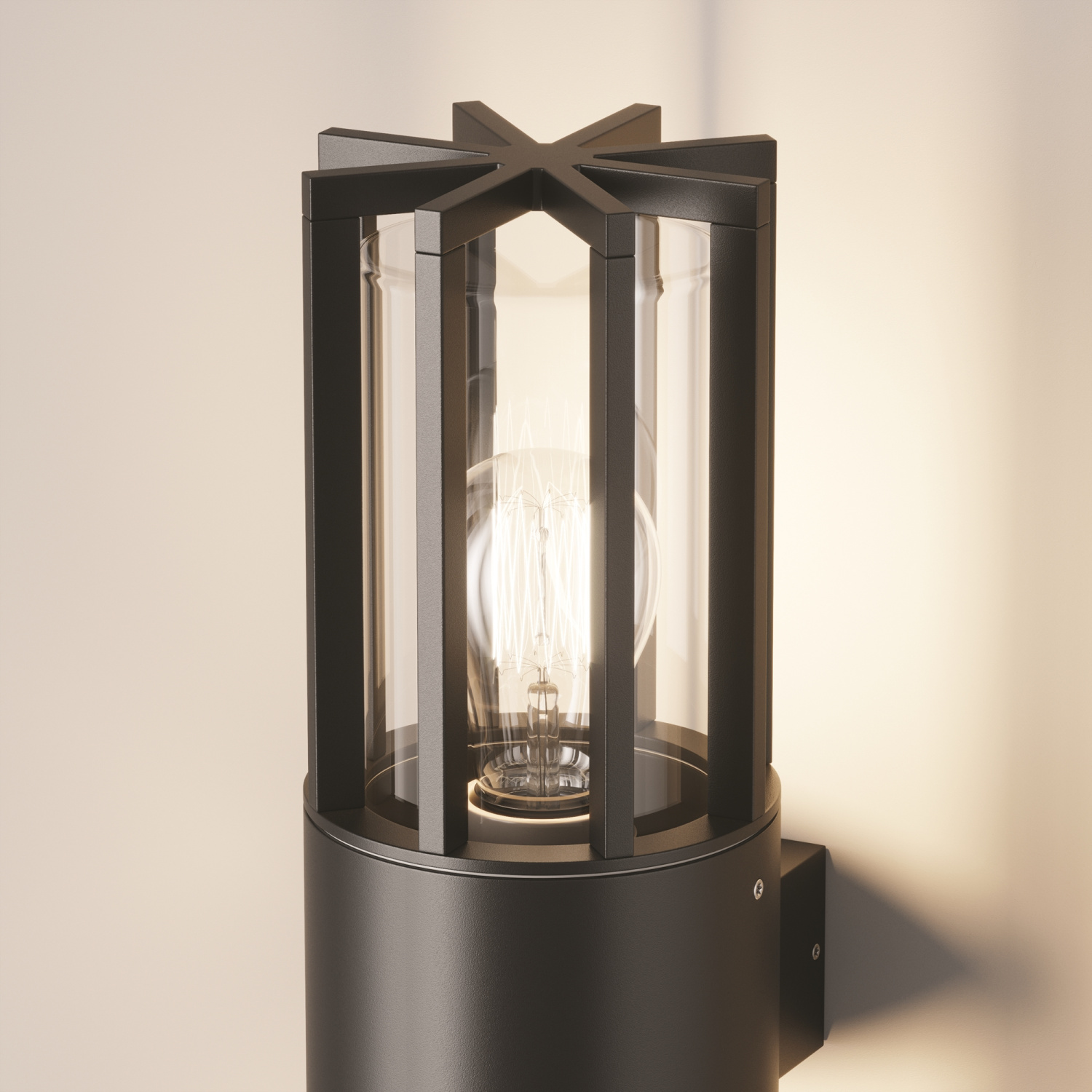 Maytoni Outdoor Barrel Настенный светильник (бра) цвет: графит O453WL-02GF