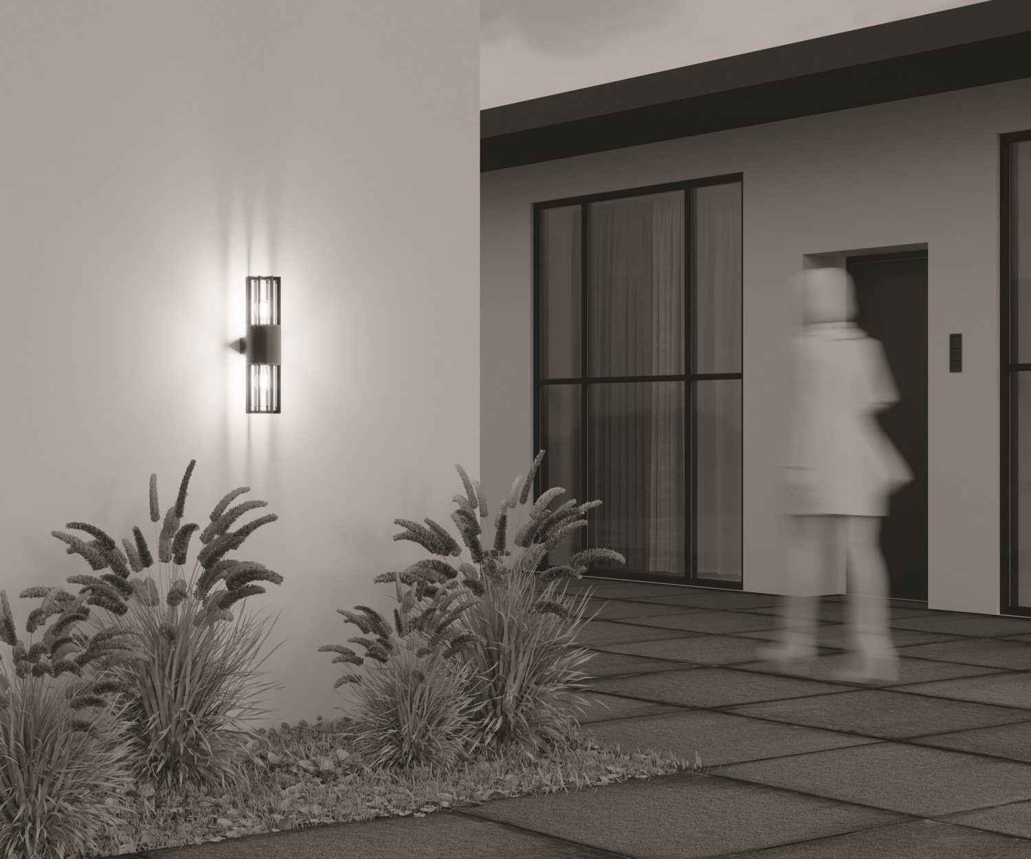 Maytoni Outdoor Barrel Настенный светильник (бра) цвет: графит O453WL-02GF