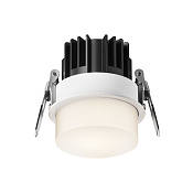 Maytoni Technical Nude Встраиваемый светильник цвет: белый DL065-12W4K-W