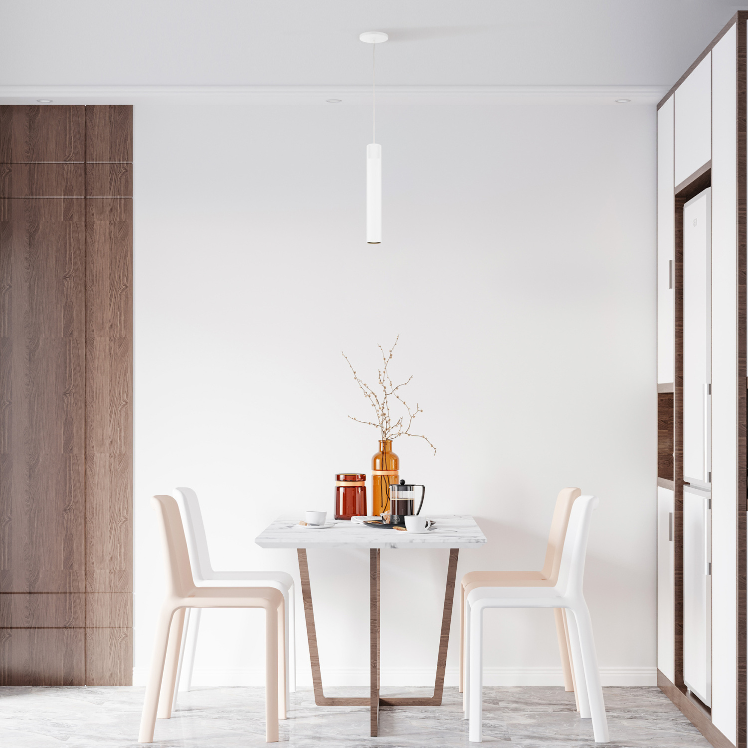 Maytoni Modern Pro Focus Подвесной светильник цвет: белый MOD161PL-01W1